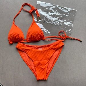 Bathing suit top and bottom